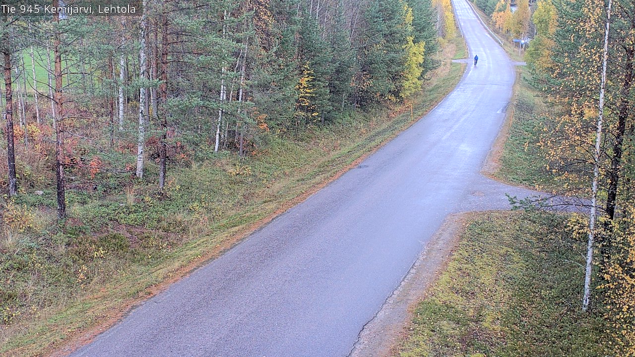 Weather Camera Image Road 945 Kemijärvi, Lehtola, Kemijärvi, Lappi