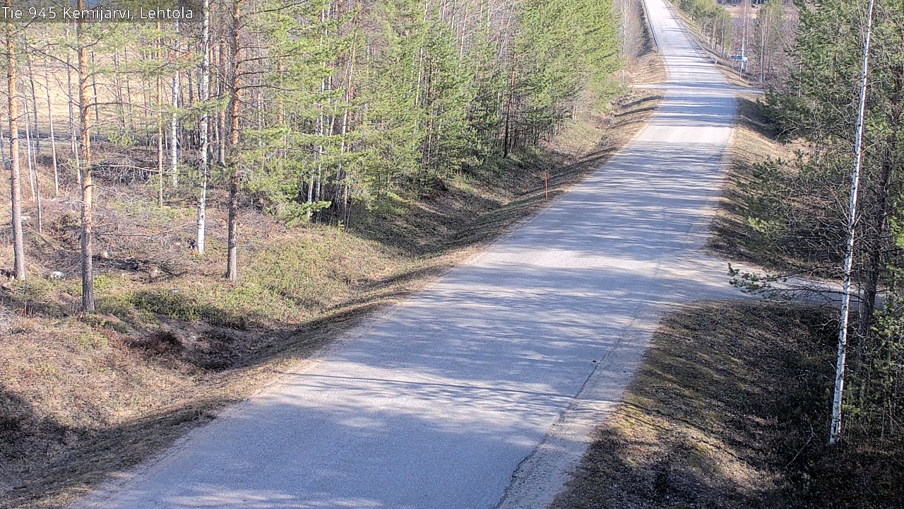 Kelikamerat Kuva Tie 945 Kemijärvi, Lehtola, Kemijärvi, Lappi