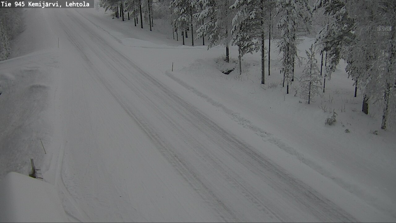 Kelikamerat Kuva Tie 945 Kemijärvi, Lehtola, Kemijärvi, Lappi