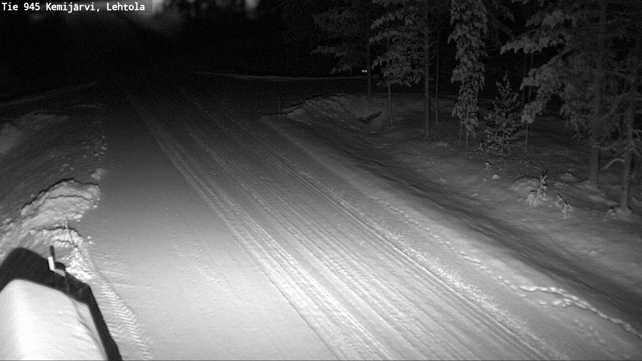 Kelikamerat Kuva Tie 945 Kemijärvi, Lehtola, Kemijärvi, Lappi