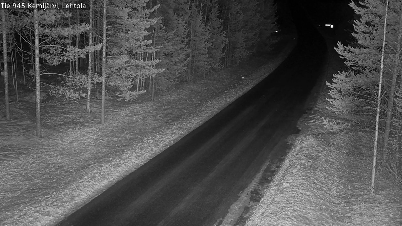 Kelikamerat Kuva Tie 945 Kemijärvi, Lehtola, Kemijärvi, Lappi