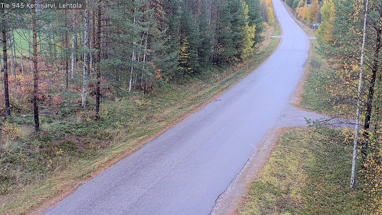Weather Camera Image Road 945 Kemijärvi, Lehtola, Kemijärvi, Lappi