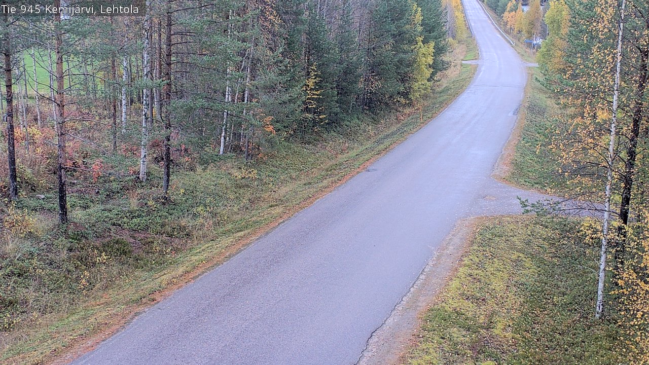 Weather Camera Image Road 945 Kemijärvi, Lehtola, Kemijärvi, Lappi