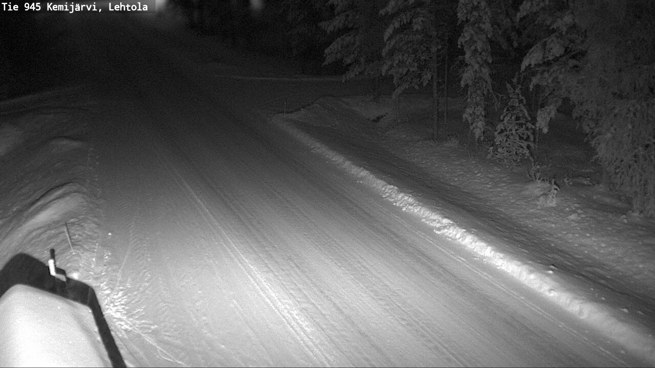 Kelikamerat Kuva Tie 945 Kemijärvi, Lehtola, Kemijärvi, Lappi