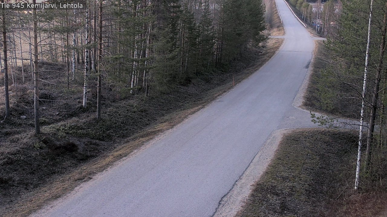 Kelikamerat Kuva Tie 945 Kemijärvi, Lehtola, Kemijärvi, Lappi