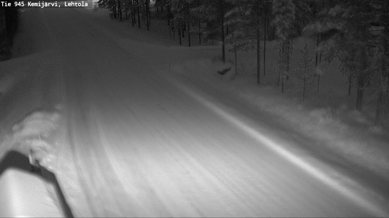 Kelikamerat Kuva Tie 945 Kemijärvi, Lehtola, Kemijärvi, Lappi