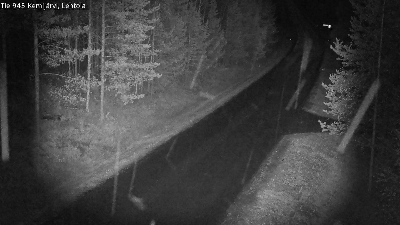 Kelikamerat Kuva Tie 945 Kemijärvi, Lehtola, Kemijärvi, Lappi