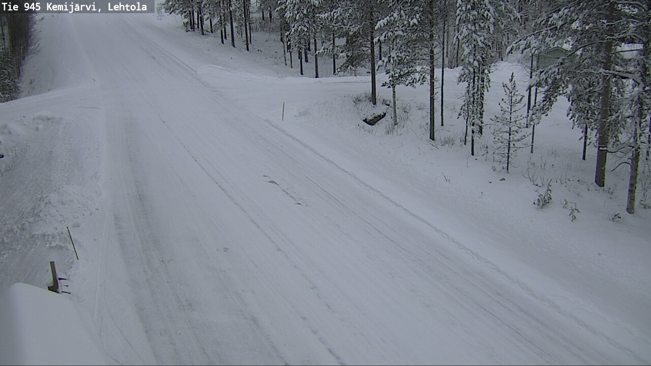 Kelikamerat Kuva Tie 945 Kemijärvi, Lehtola, Kemijärvi, Lappi