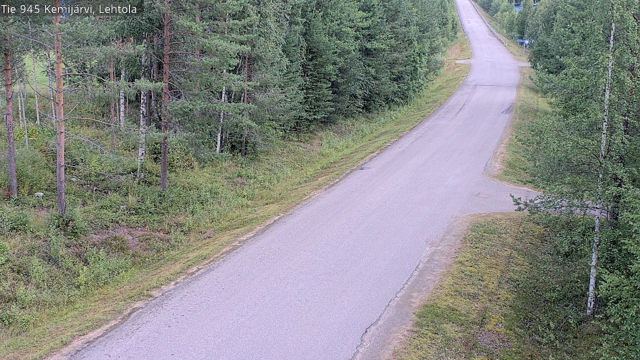 Weather Camera Image Road 945 Kemijärvi, Lehtola, Kemijärvi, Lappi