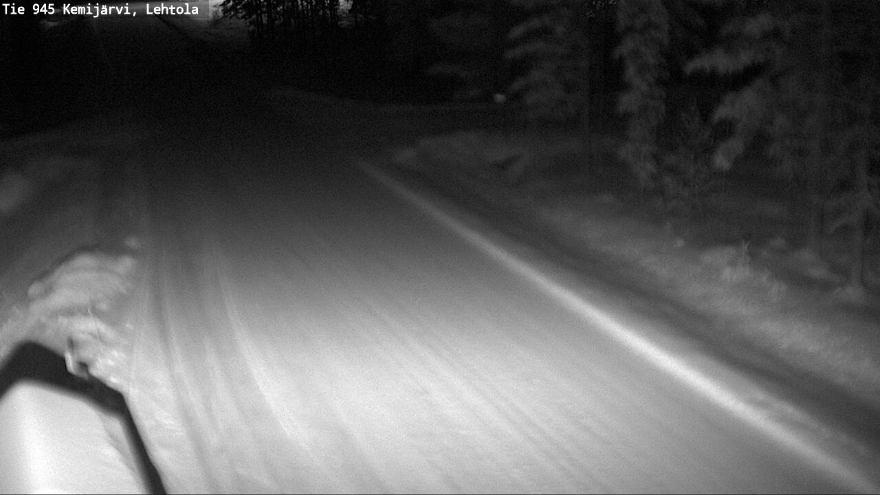 Kelikamerat Kuva Tie 945 Kemijärvi, Lehtola, Kemijärvi, Lappi