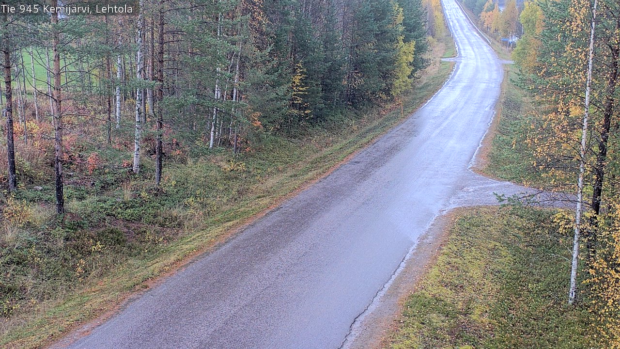 Weather Camera Image Road 945 Kemijärvi, Lehtola, Kemijärvi, Lappi