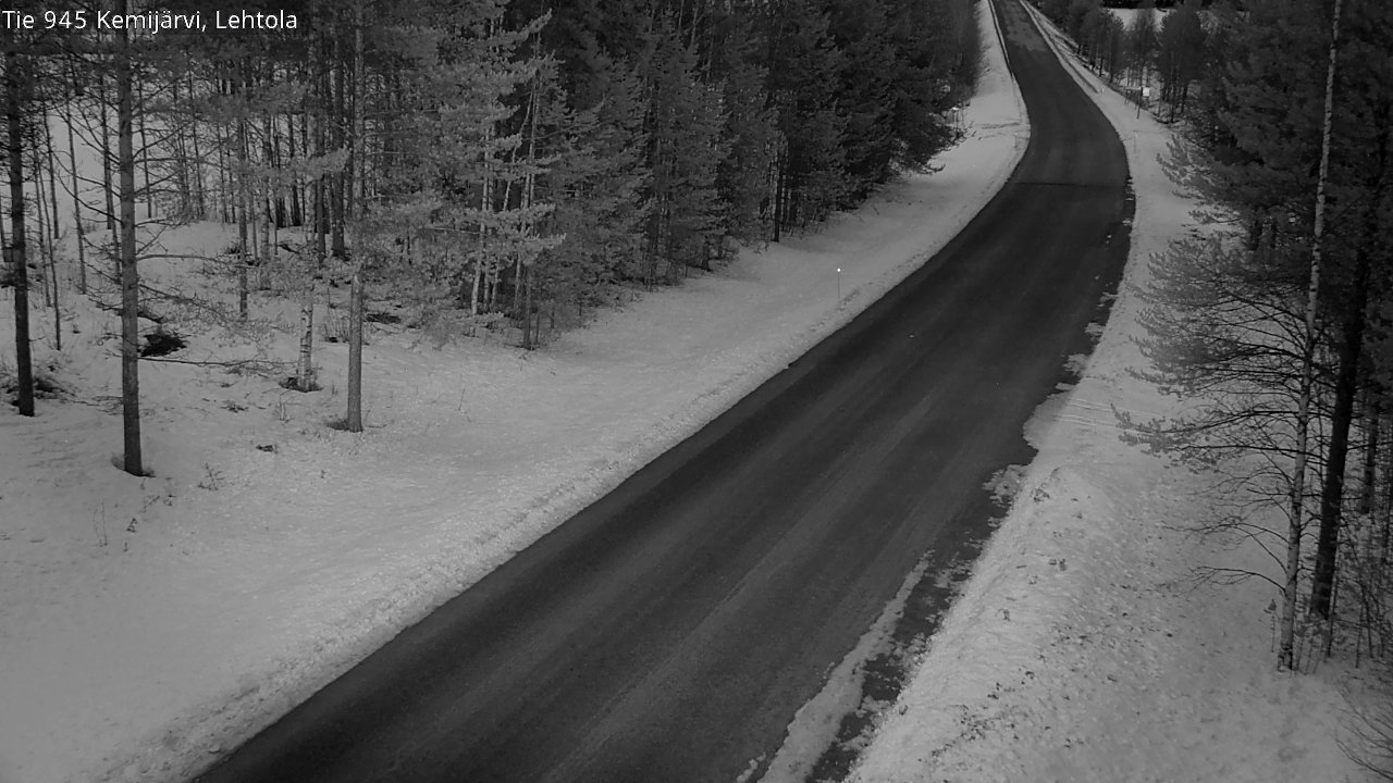 Kelikamerat Kuva Tie 945 Kemijärvi, Lehtola, Kemijärvi, Lappi
