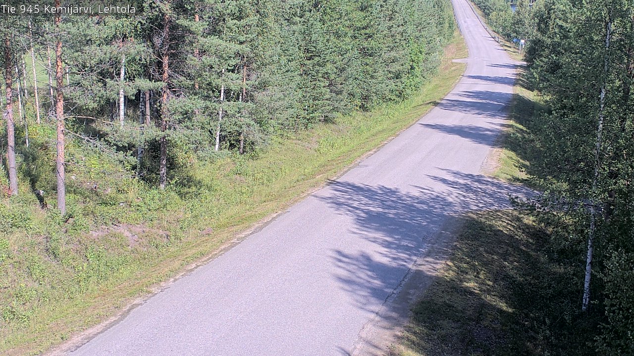 Weather Camera Image Road 945 Kemijärvi, Lehtola, Kemijärvi, Lappi