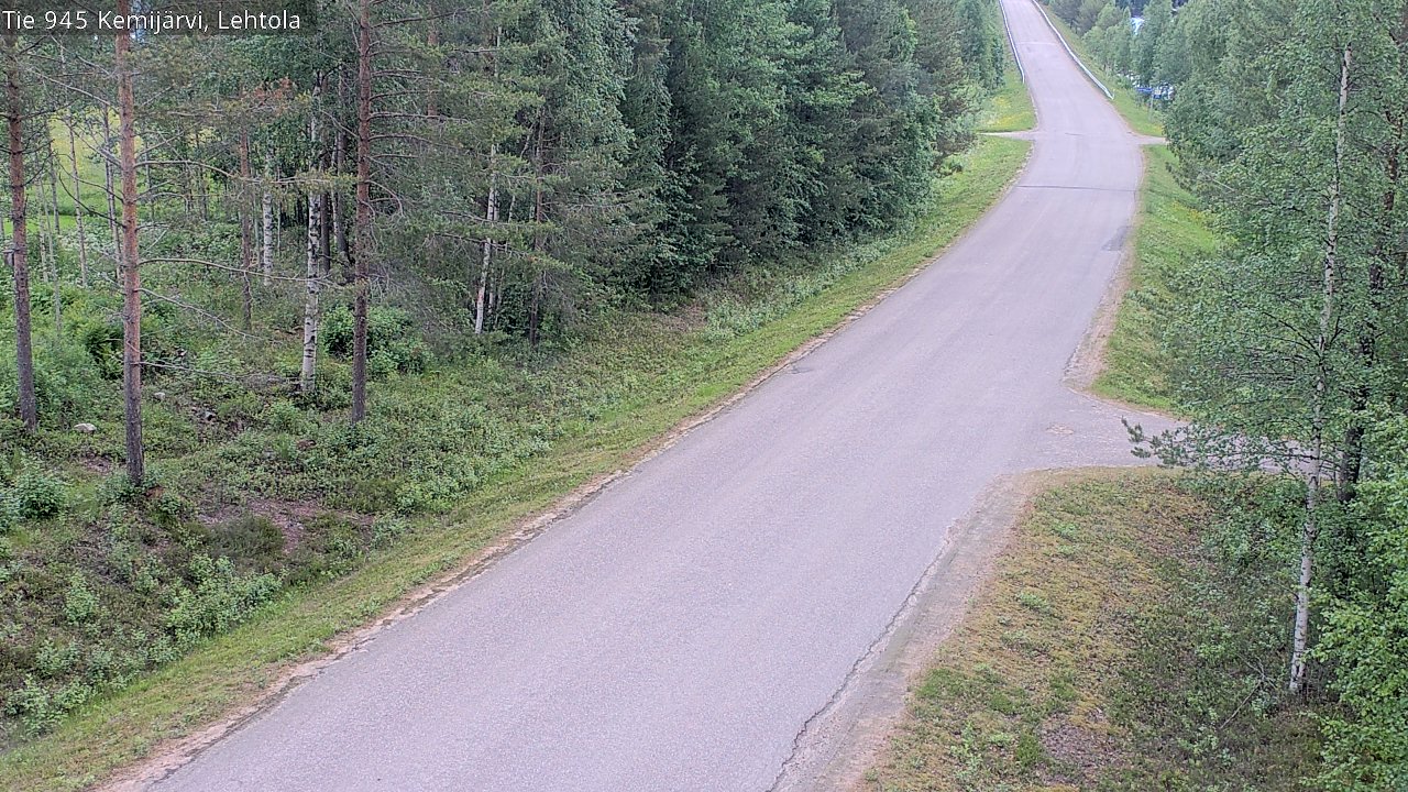 Weather Camera Image Road 945 Kemijärvi, Lehtola, Kemijärvi, Lappi