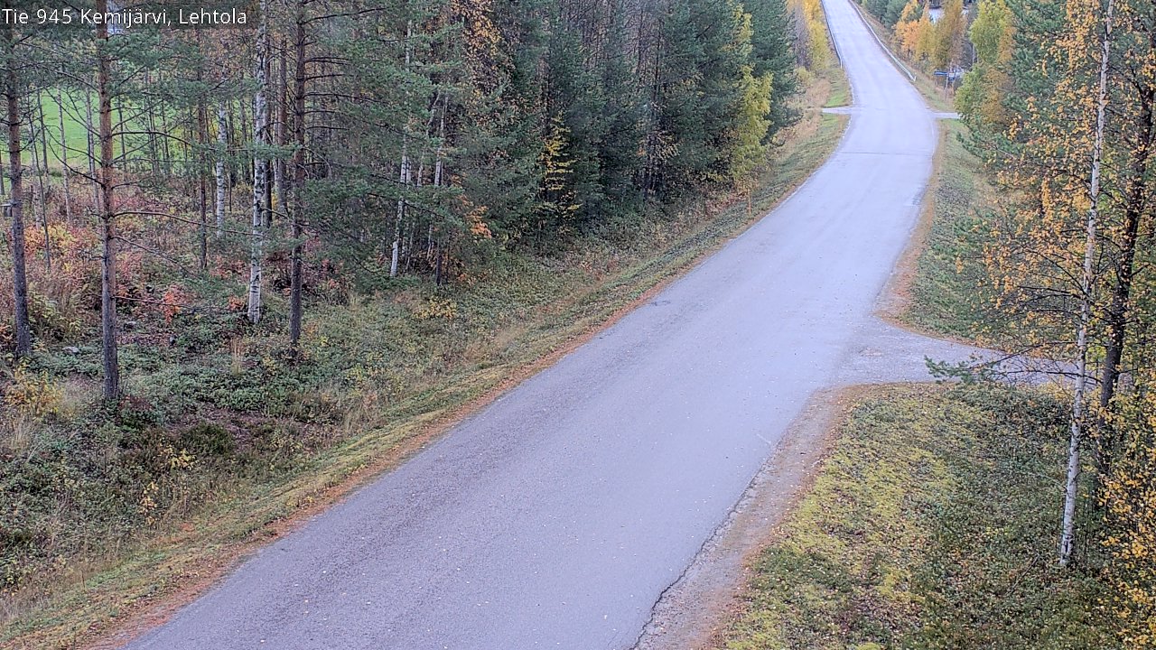 Kelikamerat Kuva Tie 945 Kemijärvi, Lehtola, Kemijärvi, Lappi