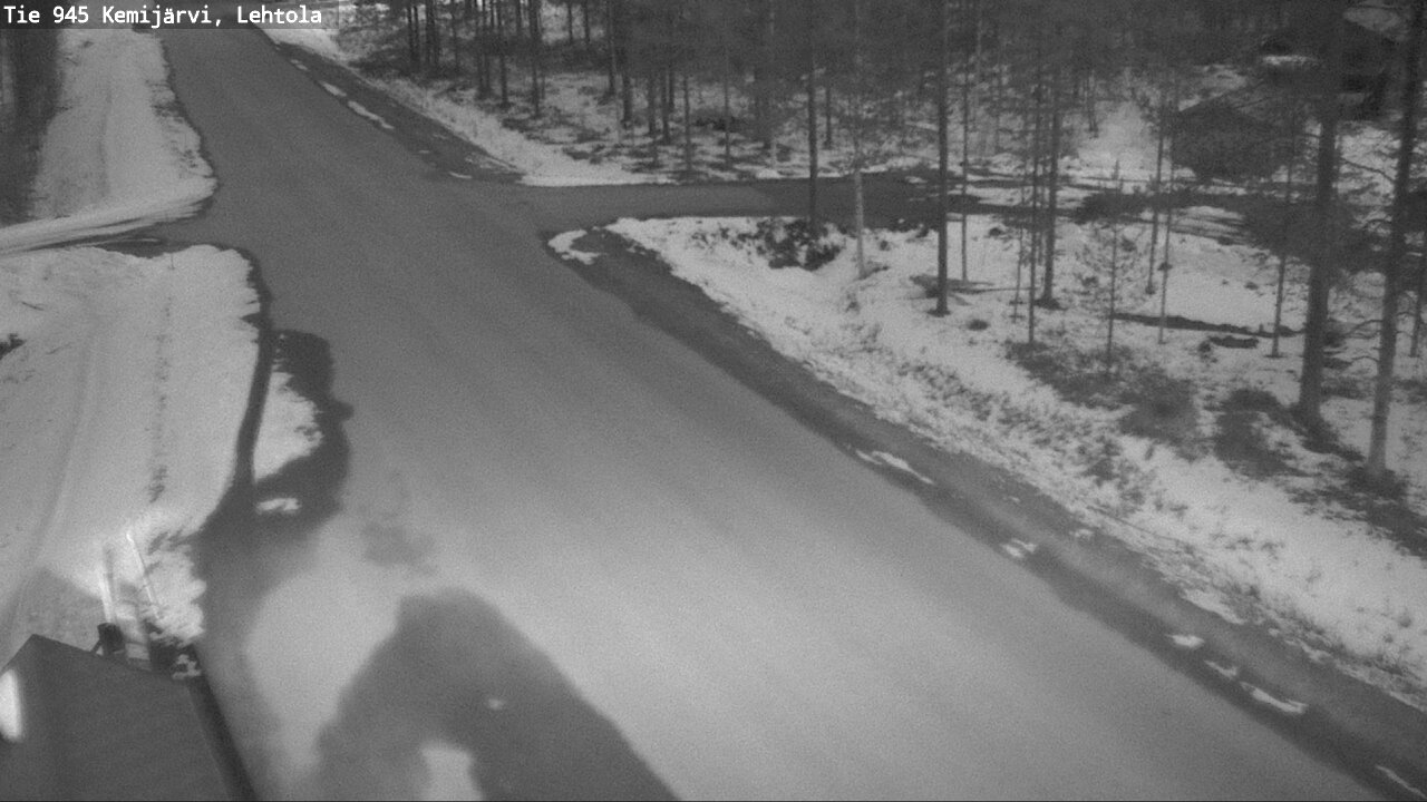 Weather Camera Image Road 945 Kemijärvi, Lehtola, Kemijärvi, Lappi