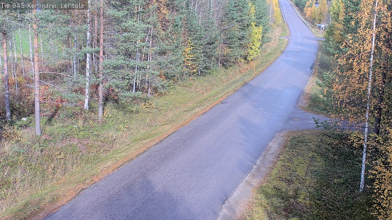 Kelikamerat Kuva Tie 945 Kemijärvi, Lehtola, Kemijärvi, Lappi