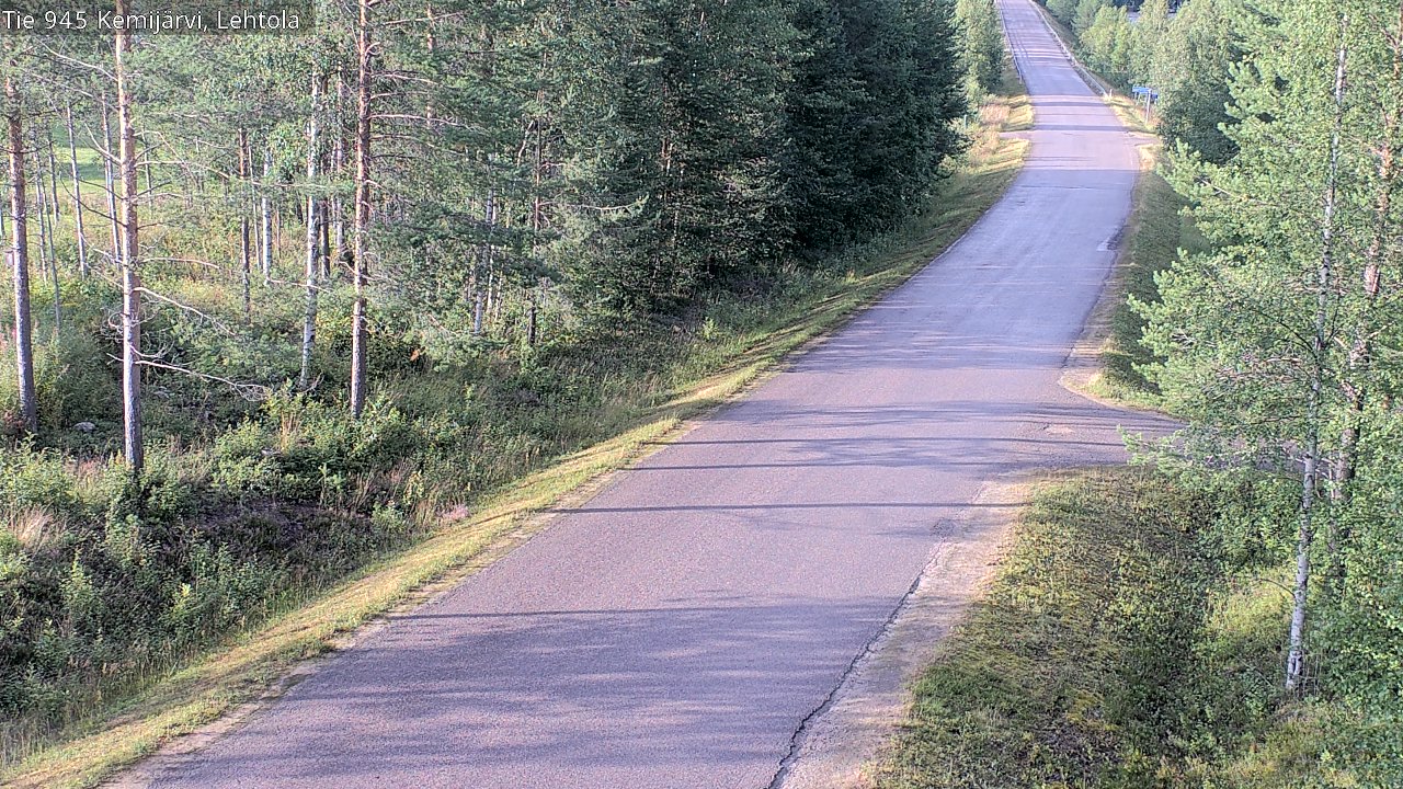 Kelikamerat Kuva Tie 945 Kemijärvi, Lehtola, Kemijärvi, Lappi