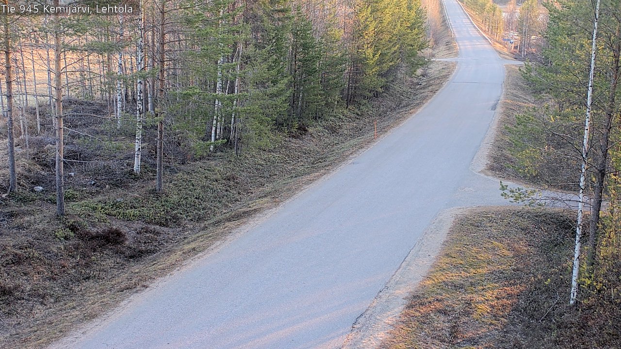 Kelikamerat Kuva Tie 945 Kemijärvi, Lehtola, Kemijärvi, Lappi