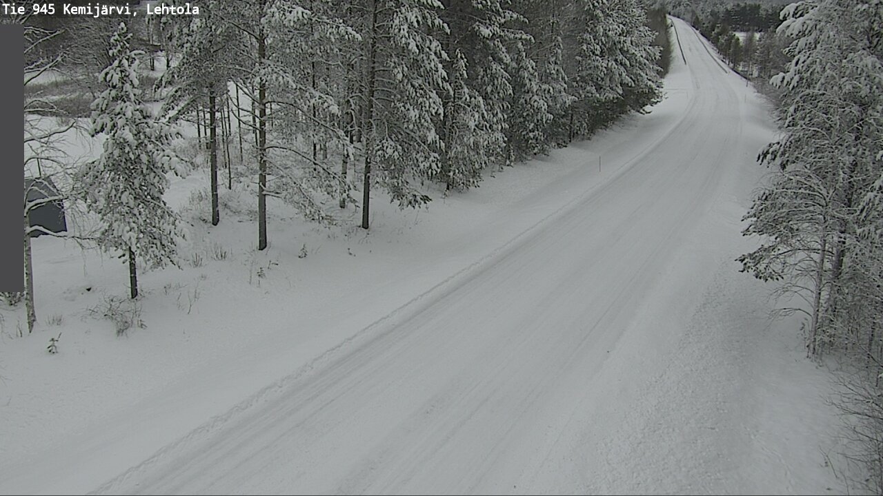 Kelikamerat Kuva Tie 945 Kemijärvi, Lehtola, Kemijärvi, Lappi