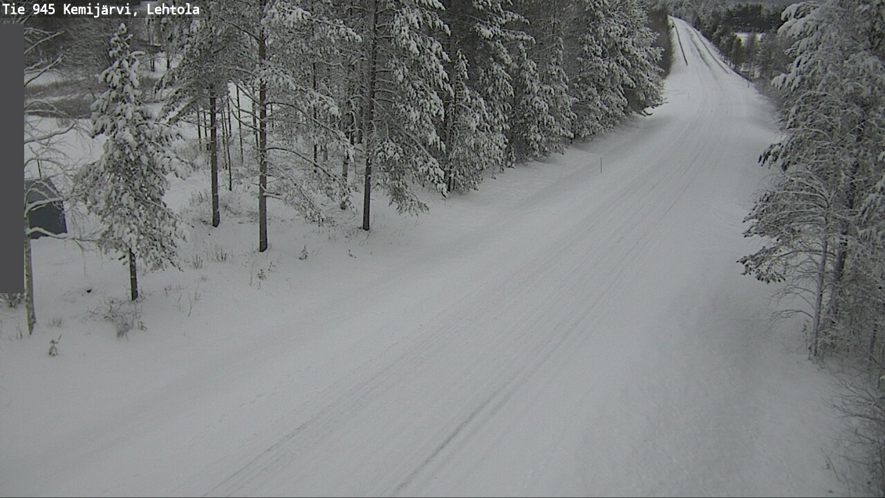 Kelikamerat Kuva Tie 945 Kemijärvi, Lehtola, Kemijärvi, Lappi