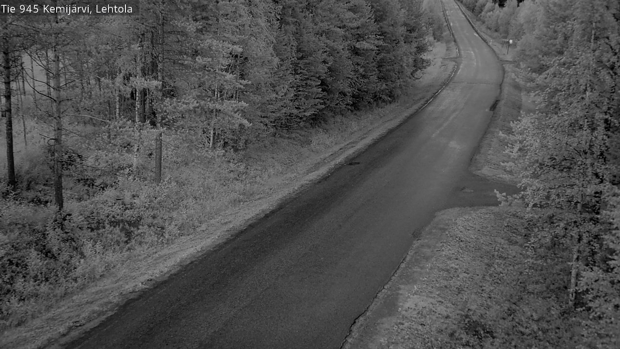 Kelikamerat Kuva Tie 945 Kemijärvi, Lehtola, Kemijärvi, Lappi