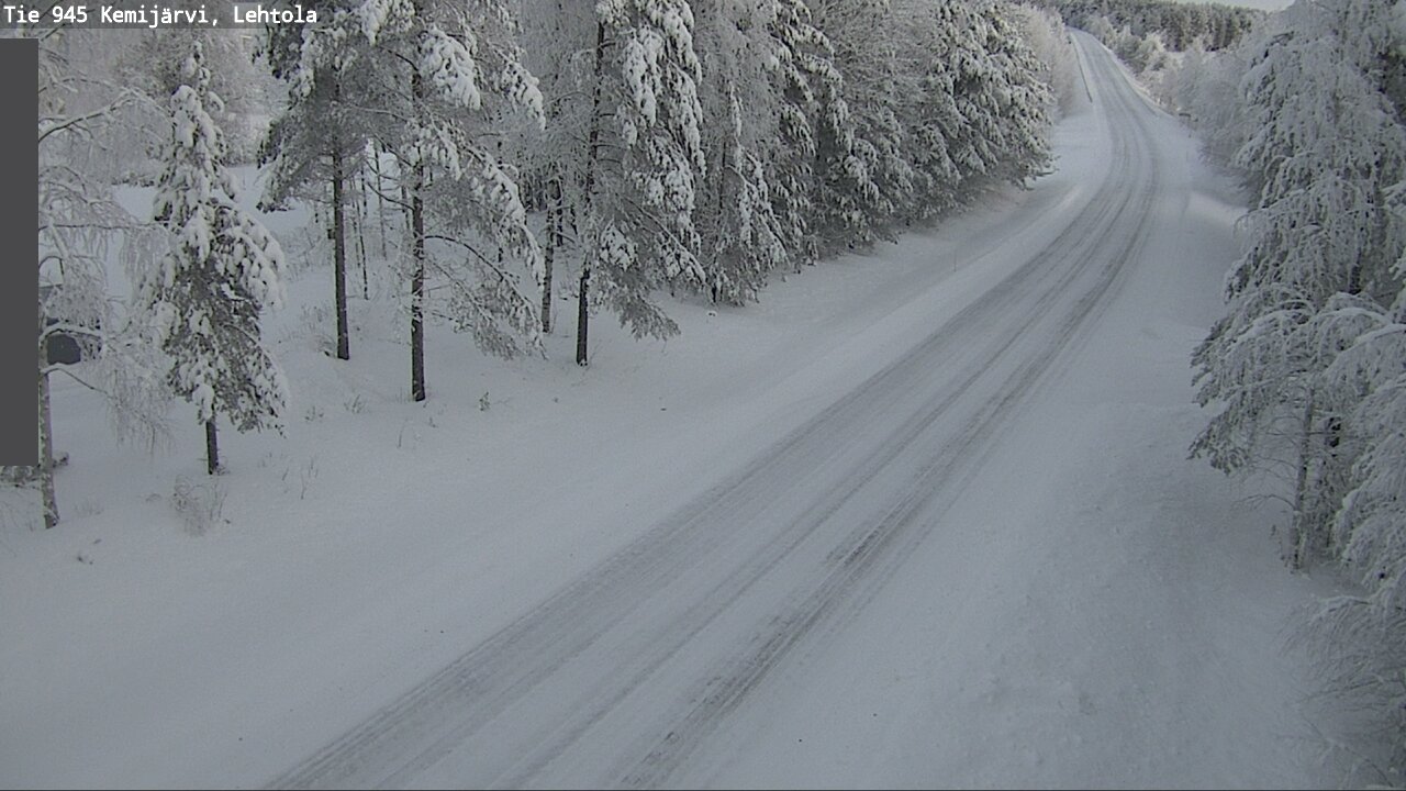 Kelikamerat Kuva Tie 945 Kemijärvi, Lehtola, Kemijärvi, Lappi