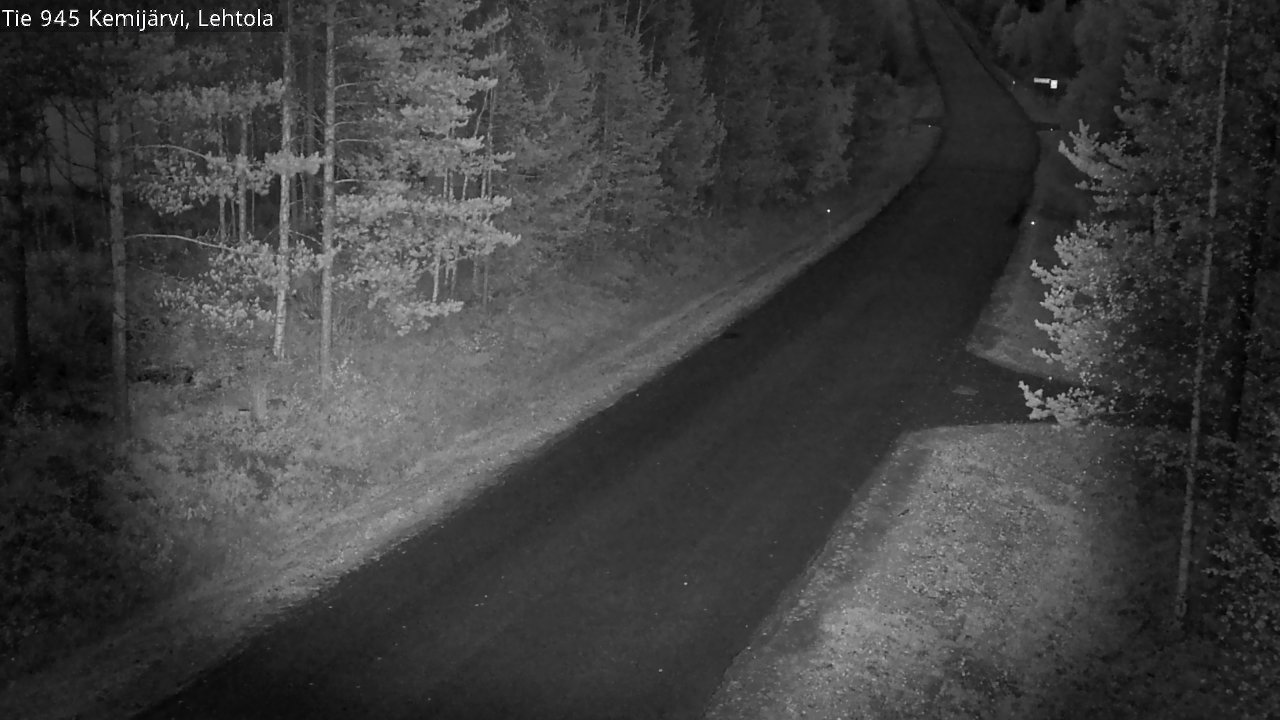 Kelikamerat Kuva Tie 945 Kemijärvi, Lehtola, Kemijärvi, Lappi
