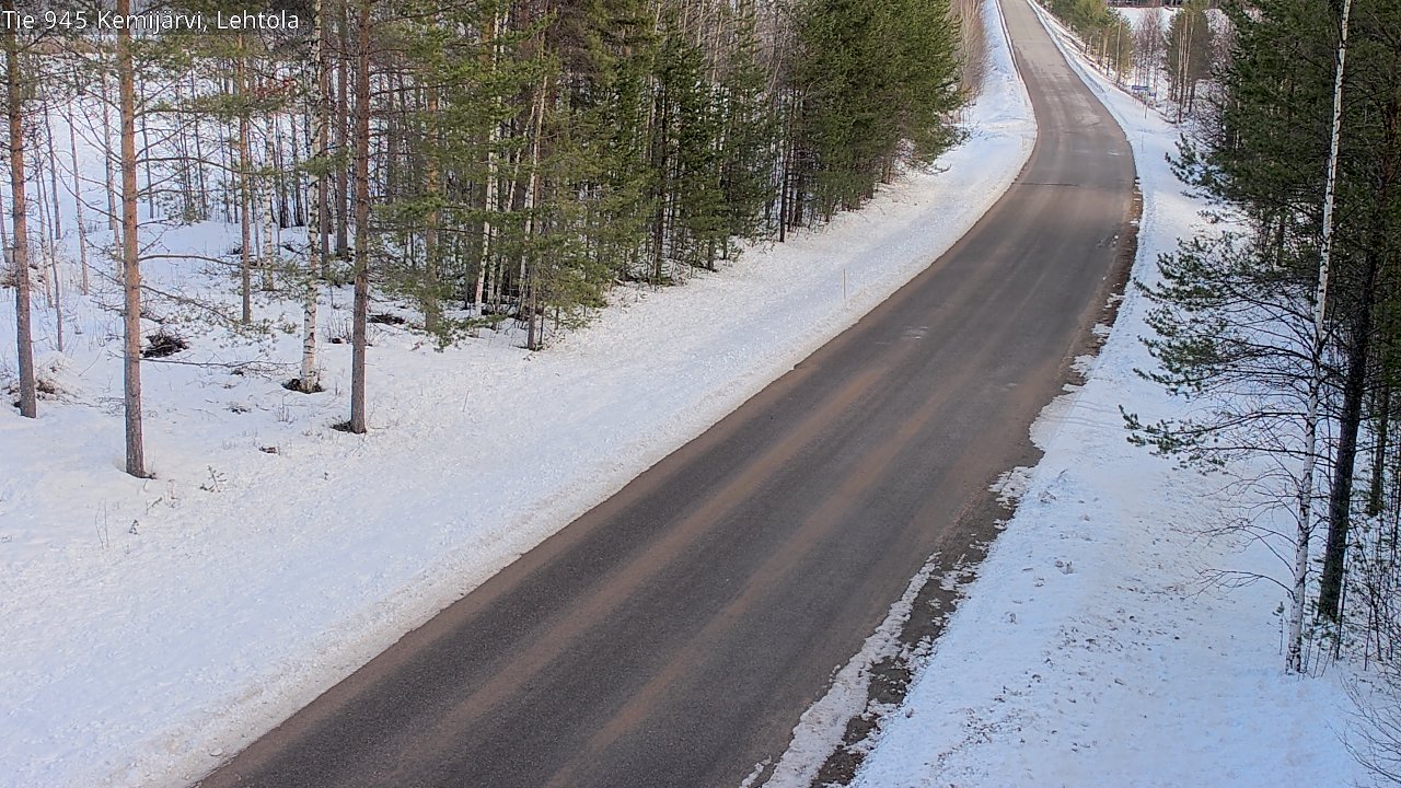 Kelikamerat Kuva Tie 945 Kemijärvi, Lehtola, Kemijärvi, Lappi