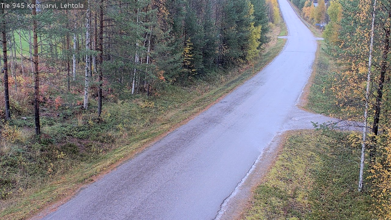 Weather Camera Image Road 945 Kemijärvi, Lehtola, Kemijärvi, Lappi