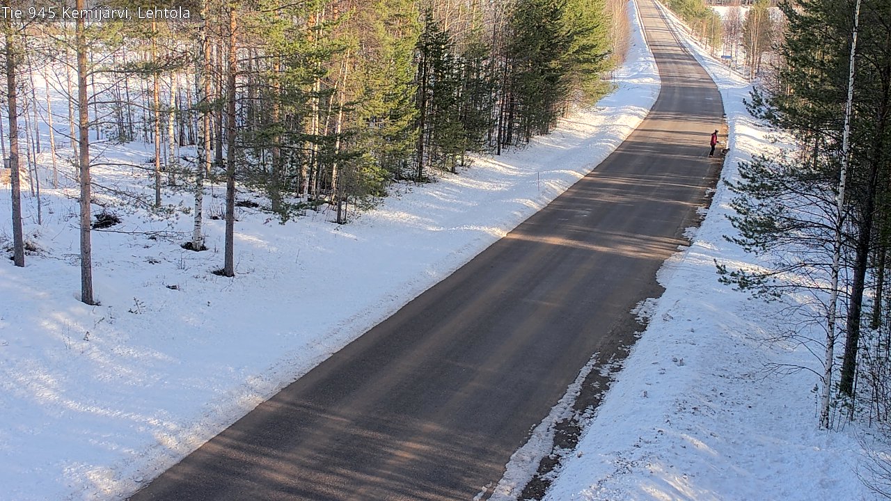 Kelikamerat Kuva Tie 945 Kemijärvi, Lehtola, Kemijärvi, Lappi