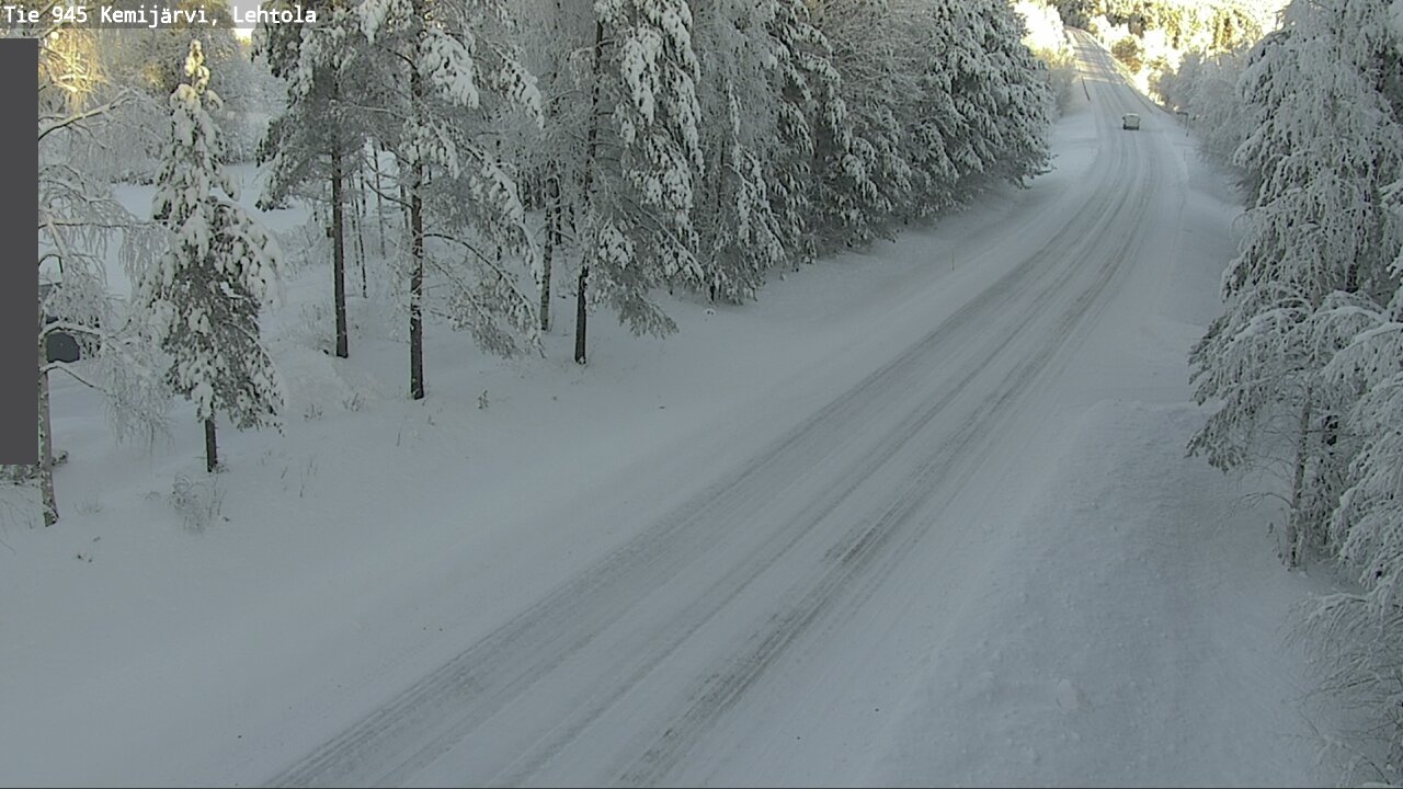 Weather Camera Image Road 945 Kemijärvi, Lehtola, Kemijärvi, Lappi