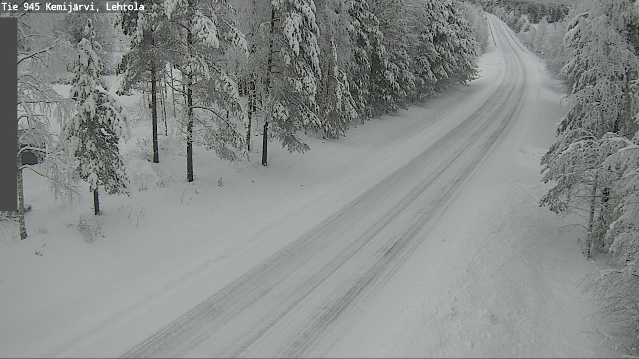 Kelikamerat Kuva Tie 945 Kemijärvi, Lehtola, Kemijärvi, Lappi