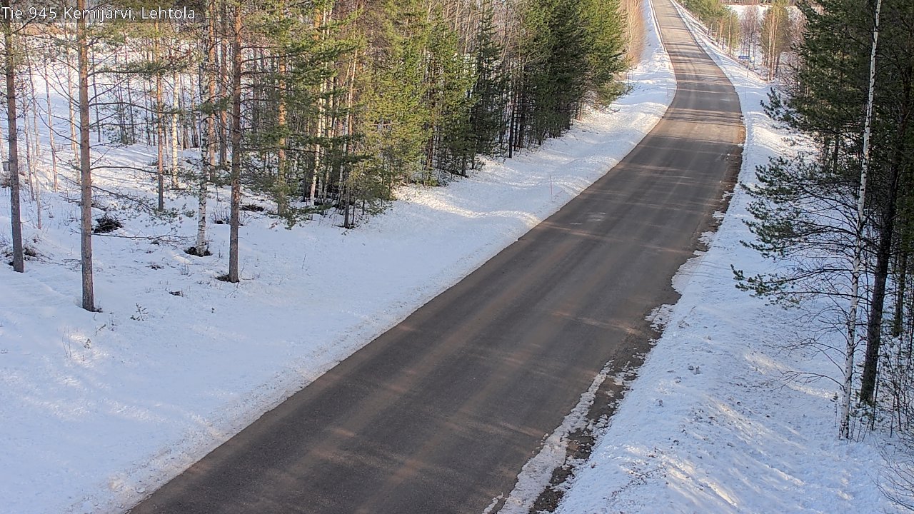Kelikamerat Kuva Tie 945 Kemijärvi, Lehtola, Kemijärvi, Lappi
