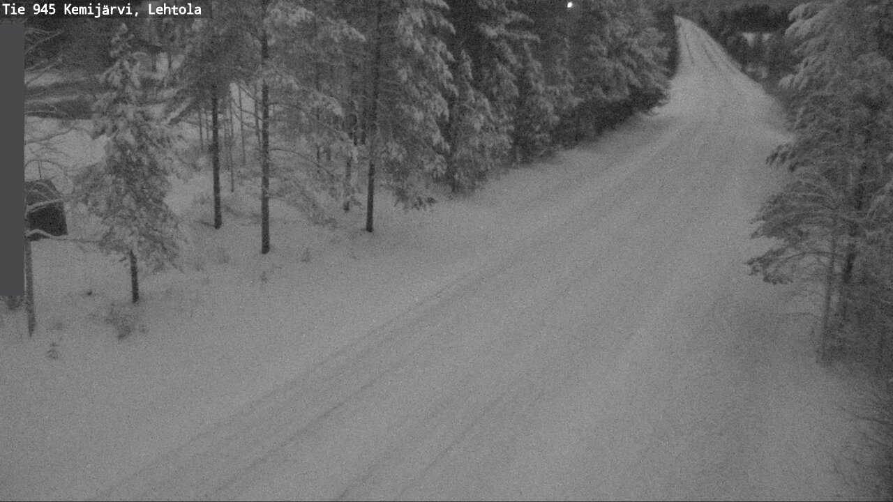Kelikamerat Kuva Tie 945 Kemijärvi, Lehtola, Kemijärvi, Lappi