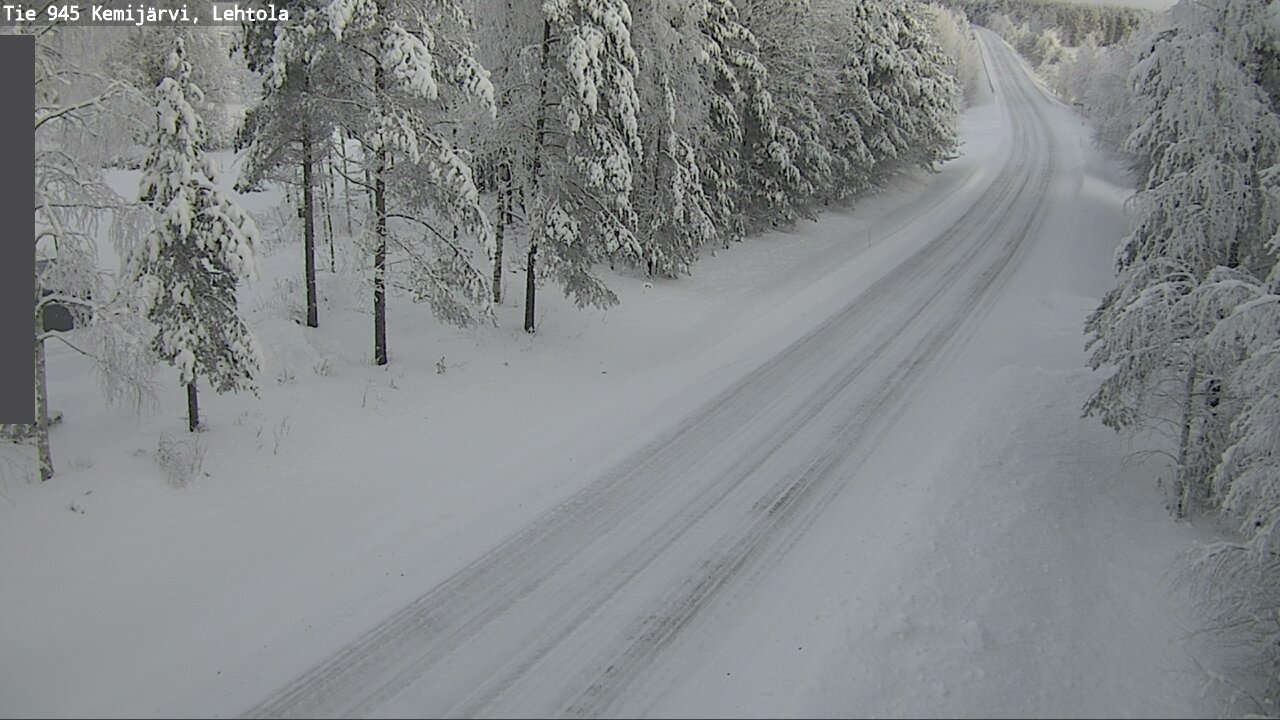 Kelikamerat Kuva Tie 945 Kemijärvi, Lehtola, Kemijärvi, Lappi