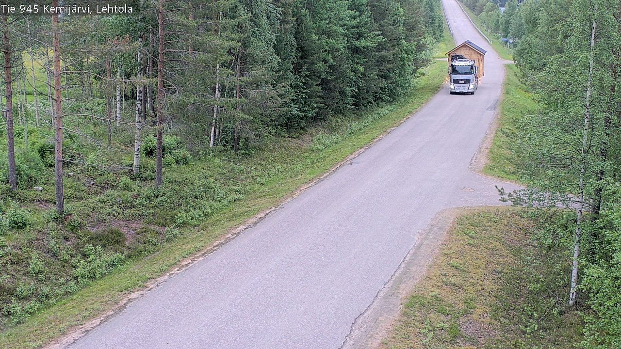 Kelikamerat Kuva Tie 945 Kemijärvi, Lehtola, Kemijärvi, Lappi