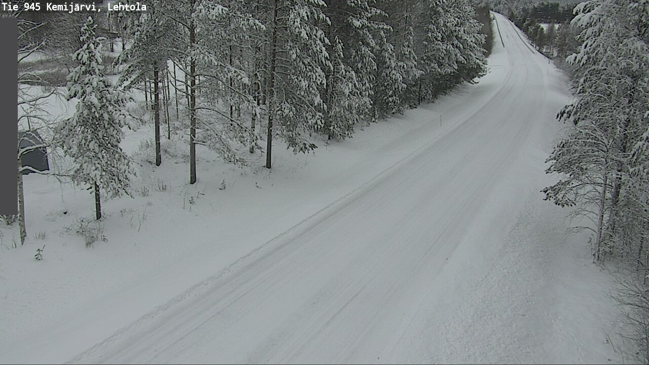 Kelikamerat Kuva Tie 945 Kemijärvi, Lehtola, Kemijärvi, Lappi