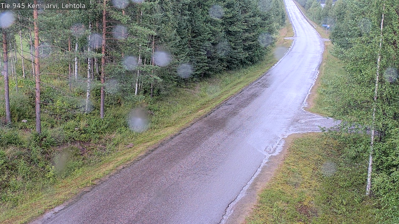 Kelikamerat Kuva Tie 945 Kemijärvi, Lehtola, Kemijärvi, Lappi