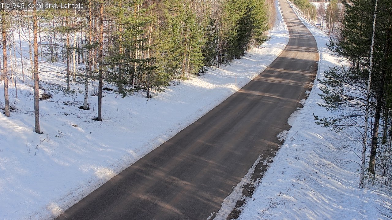 Kelikamerat Kuva Tie 945 Kemijärvi, Lehtola, Kemijärvi, Lappi