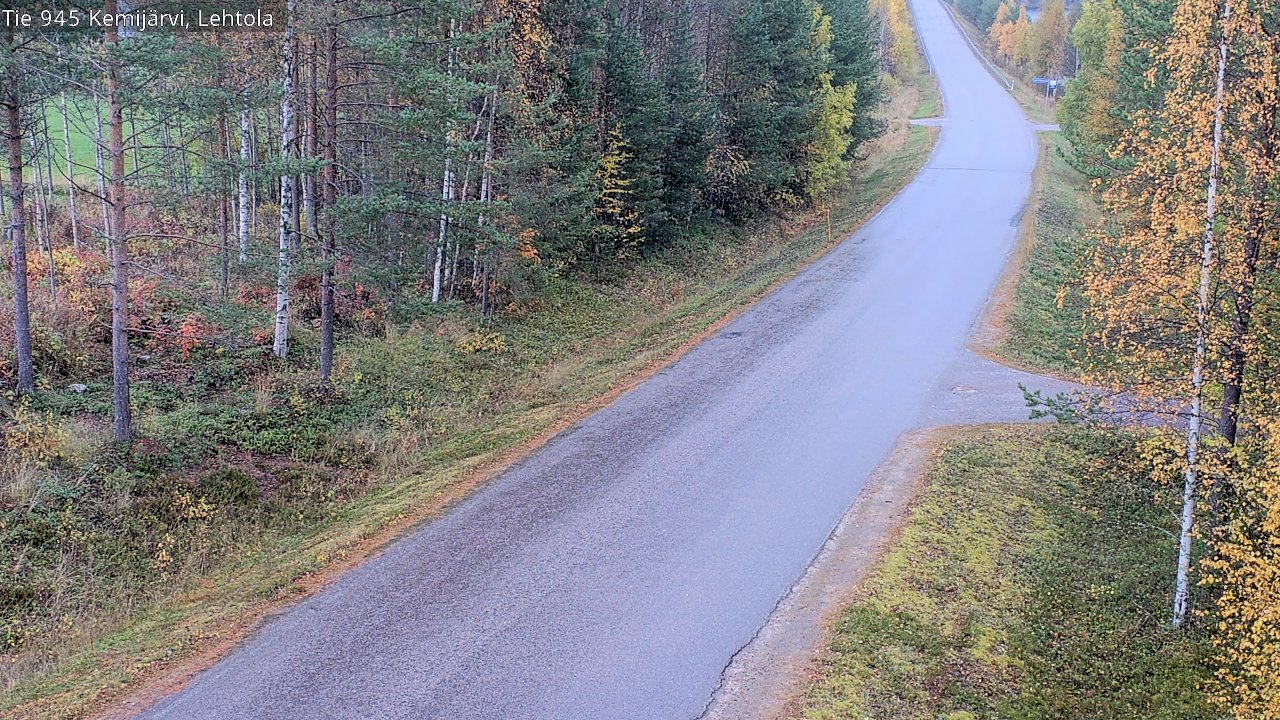 Kelikamerat Kuva Tie 945 Kemijärvi, Lehtola, Kemijärvi, Lappi
