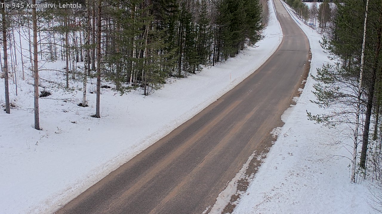 Kelikamerat Kuva Tie 945 Kemijärvi, Lehtola, Kemijärvi, Lappi