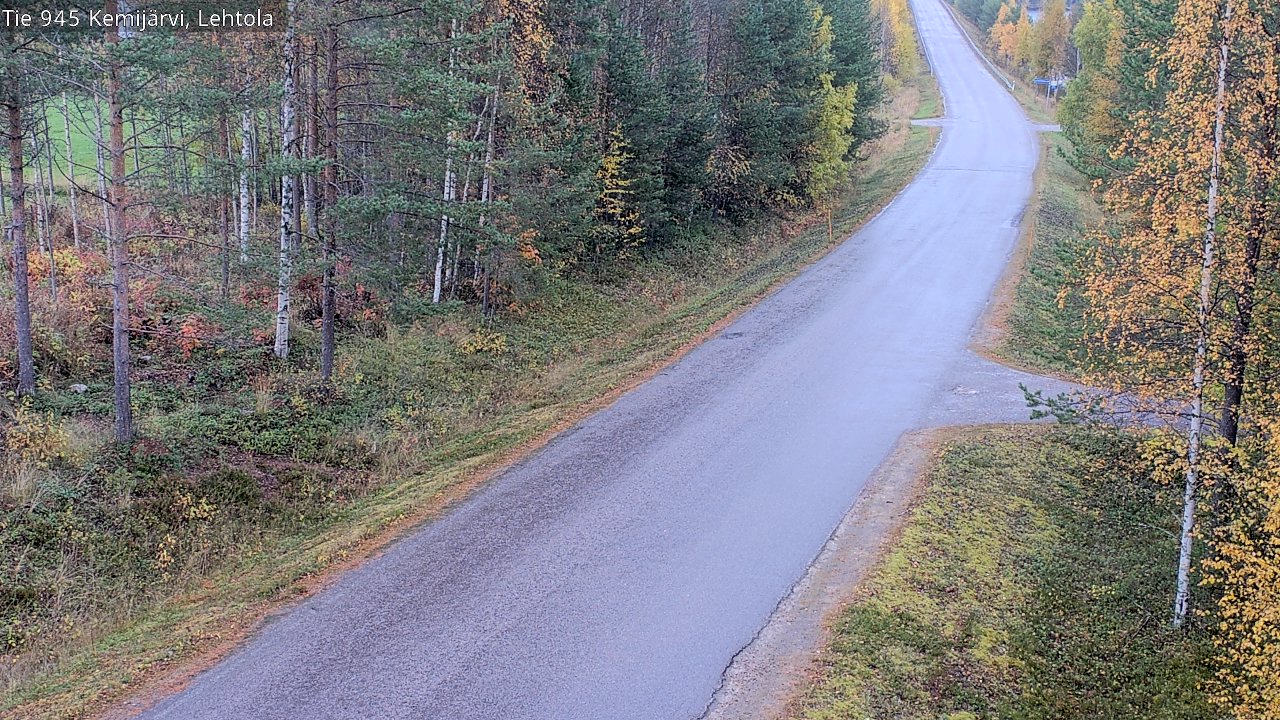Kelikamerat Kuva Tie 945 Kemijärvi, Lehtola, Kemijärvi, Lappi