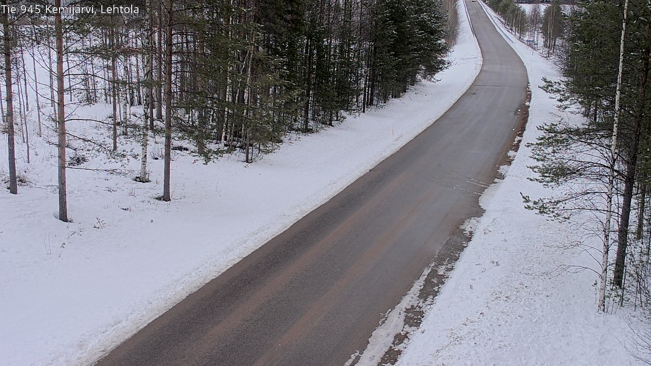 Kelikamerat Kuva Tie 945 Kemijärvi, Lehtola, Kemijärvi, Lappi