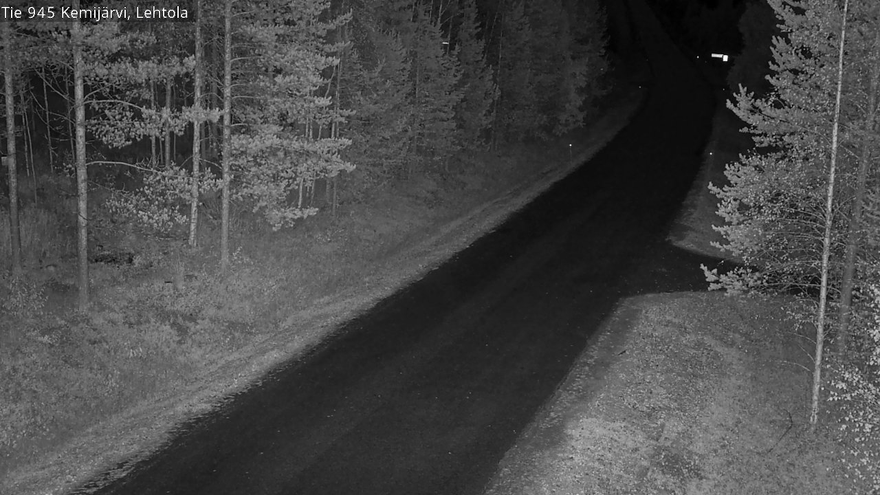 Kelikamerat Kuva Tie 945 Kemijärvi, Lehtola, Kemijärvi, Lappi
