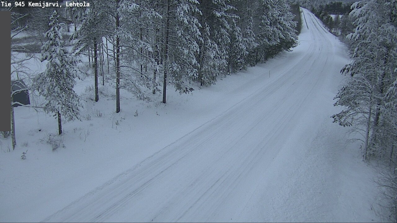 Kelikamerat Kuva Tie 945 Kemijärvi, Lehtola, Kemijärvi, Lappi