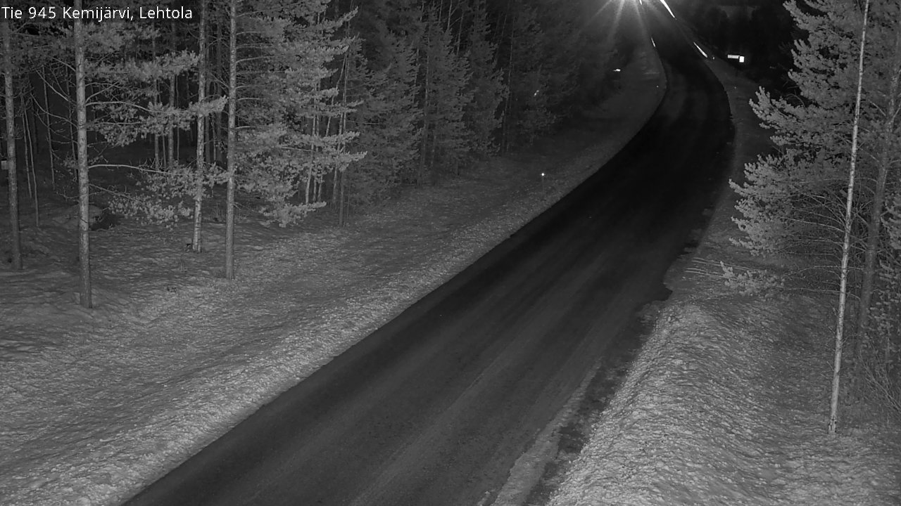 Kelikamerat Kuva Tie 945 Kemijärvi, Lehtola, Kemijärvi, Lappi