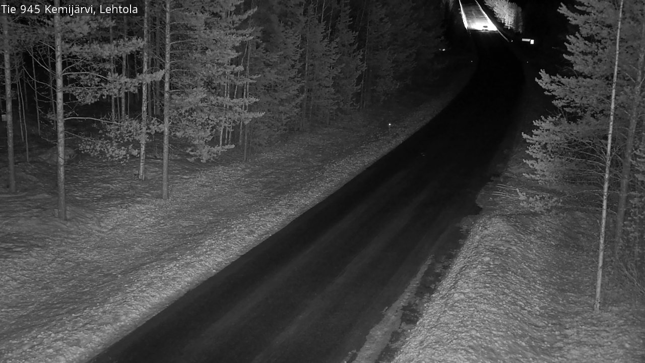 Kelikamerat Kuva Tie 945 Kemijärvi, Lehtola, Kemijärvi, Lappi