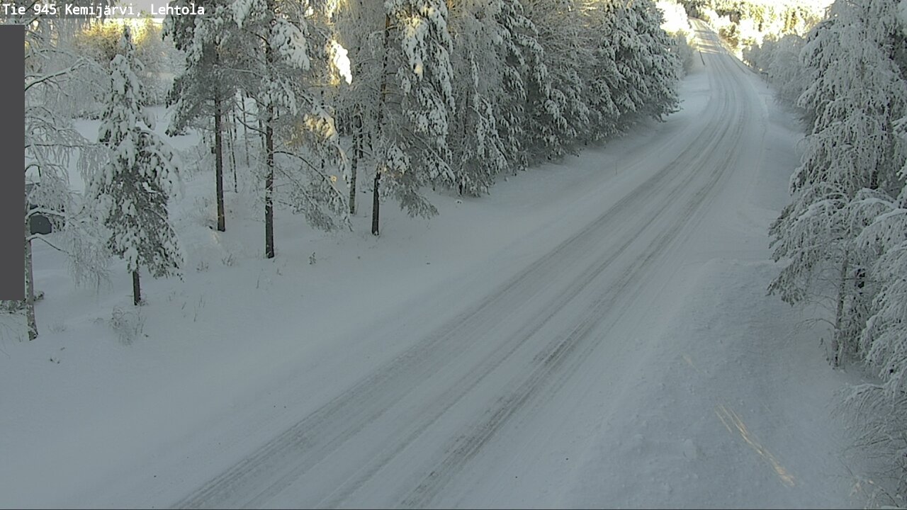 Weather Camera Image Road 945 Kemijärvi, Lehtola, Kemijärvi, Lappi