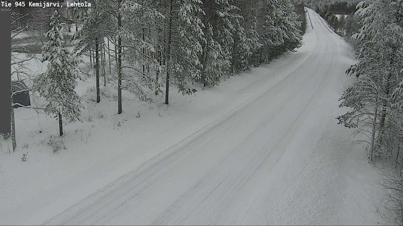 Kelikamerat Kuva Tie 945 Kemijärvi, Lehtola, Kemijärvi, Lappi